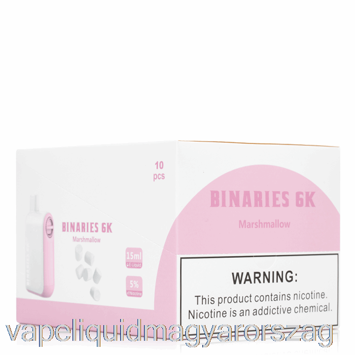 [10 Csomagos] Horizon Binárisok 6k 6000 Eldobható Vape E Cigi